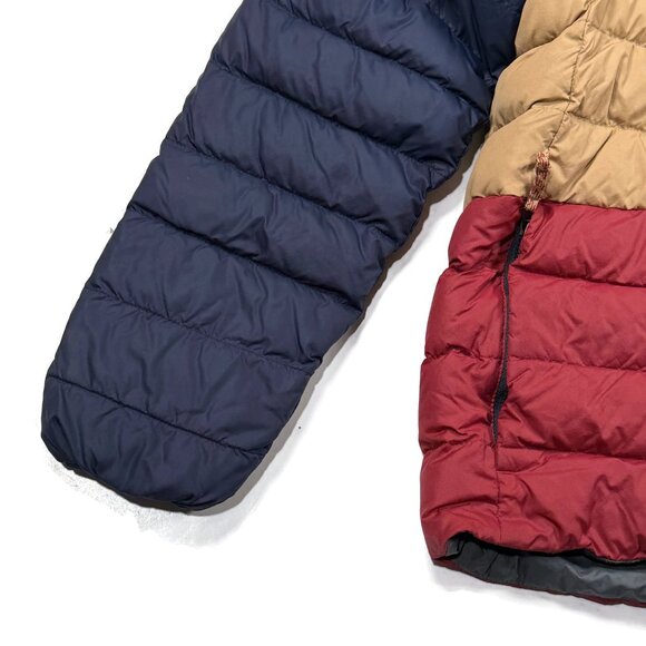 Patagonia Kids Reversible Down Sweater Full Zip Hoody Jacket XL 14 Puffer - Picture 4 of 13